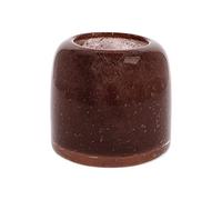 Glass Vase Amber Dusk Brown 9 cm