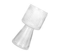Glass Vase Decorative Desktop Flower Vase for Bouquets