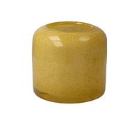 Glass Vase Lemon Butter Yellow 11 cm