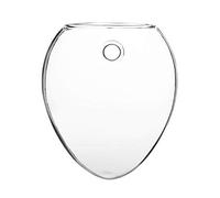 Glass Vase Wall Hanging Plant Pot for Home Decor, Premium Quality Harder and Shatter Resistant, Easy to Hang, Beautify and Purify Your Space (mouse shape)