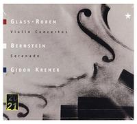 Glass: Violin Concerto/Bernstein: Serenade/Rorem: Violin Concerto