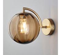 Glass Wall Sconce Light Postmodern Earth Sconces G9 Socket Lighting Fixture, Simple Decorative for Bedroom Bedside Hallway Stairwell Living Room