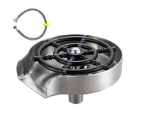 Glass Washer for Sink, Cup Rinser for Sink, Efficient Automatic Cup Rinsing - Stainless Steel Glass Rinser for Kitchen Sinks, Metal Cup Washer, Kitchen Sink Cup Rinser