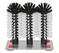 Glass Washing Brushes Metal Base 3x18cm