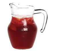 Glass Water Jug Milk Juice Table Serving Bar Hotel 0.5lt 1lt 1.5lt