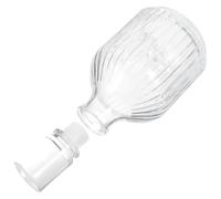 Glass Whiskey Decanter 360ml Glass for Port and Rum Storage