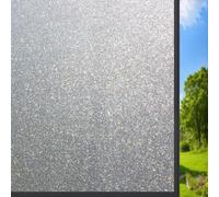 Glass Window Film Privacy 120 x 370 cm Self Adhesive Roll UV Block No Glue Static Cling Vinyl Covering Windows Frosted Static Cling for Home Bathroom Bedroom Office, Frosted
