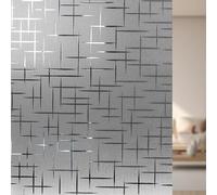 Glass Window Film Privacy 30 x 1000 cm Static Cling, No Glue Opaque Window Film Anti-Uv Frosting for Home Bathroom Bedroom Office, Doji