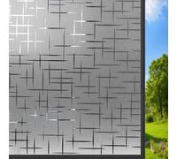 Glass Window Film Privacy 85 x 730 cm Self Adhesive Roll UV Block No Glue Static Cling Vinyl Covering Windows Frosted Static Cling for Home Bathroom Bedroom Office, Doji