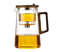Glass with removable infuser, glass with water | separation of tea from water glass, infuser in bulk for home, while its function passes in the dishwasher allows you to save time and