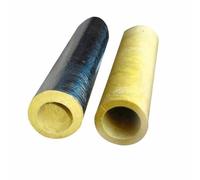 Glass Wool Pipe Insulation Material Aluminum Foil Self-Adhesive Insulation Pipe Foam Pipe Suitable for Steam Piping/Boiler/Pump Room Insulation(325x50mm)
