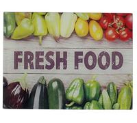 Glass Worktop Protector Chopping Cutting Board Peppers Design Dishwasher Safe