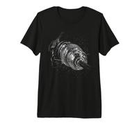 Glassblowing Molten for Glassblowers and Glass Art Premium T-Shirt