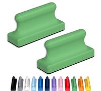 Glassboard Studio Mega Magnets - Neodymium - Heavy Duty, Colorful, Ergonomic, Ideal for Crafting, Quilting, and as Magnetic Knife Holders (2, Spring Green Pawn)