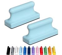 Glassboard Studio MegaPawn Magnets - Neodymium - Heavy Duty, Colorful, Ergonomic, Ideal for Crafting, Quilting, and as Magnetic Knife Holders (Ice Blue, Pawn, 2)