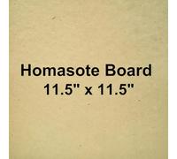 Glassco Homasote Board for Stained Glass Work Surface | Approx 12 x 12 Heat Resistant Cutting Board | Cutting Mat Stained Glass Supplies and tools for Table and Countertop Protection