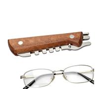 Glasses Adjuster Tool - Eyeglass Temple Curvature Adjuster Professional Non-Slip Optician Aid | Eyeglass Leg Adjustment Repair Tool - For Spectacles Sunglasses DIY Home Maintenance Portable