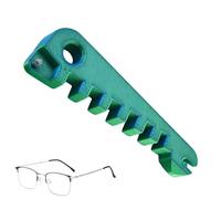 Glasses Adjustment Tool, Non-Slip Repair Device, Precision Bending Tool with Ergonomic Handle, Optical with Compact Design, Heat Resistant Metal Grid, Popular Repair Accessories