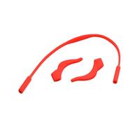 Glasses Anti Slip Accessory Set with Silicone Strap, Red