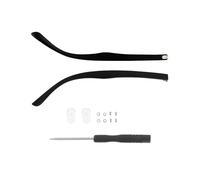 Glasses Arm 1 Pair Eyeglasses Temple Arm Flat Teeth Anti-Slip Eyeglasses Replacement Leg Eyewear Frames Accessories(6.5mm)