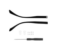 Glasses Arm 1 Pair Eyeglasses Temple Arm Flat Teeth Anti-Slip Eyeglasses Replacement Leg Eyewear Frames Accessories(8mm)