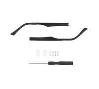 Glasses Arm 1Pair Eyeglasses Arm Single Tooth Anti-Slip Spectacle Frame Eyeglasses Replacement Leg Repair Eyewear Accessories(A 8mm)