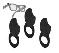 Glasses Camera Cover - ABS PPlastic 3 Pieces | Smart Anti Spy Lens Privacy Shield Protection Sticker | Hacking Blocker for Phone Computer Screen Daily Business Travel Driving