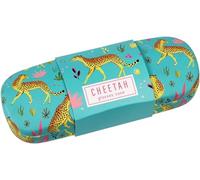 Glasses Case & Cleaning Cloth - Cheetah