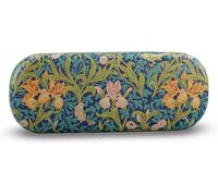 Half Moon Bay | John H. Dearle | Iris | Hard Eyeglass Case | Arts and Crafts Collection | Premium Eyewear Protector | Elegant Birthday, Christmas or Everyday Gift for Design Lovers