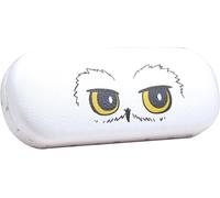 Half Moon Bay Hard Shell Glasses Case Harry Potter Hedwig PU Leather, Includes Glasses Cloth