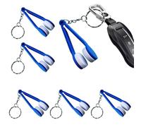 Glasses Cleaner Tools, 6 Pieces Spectacle Cleaners 2.76 x 0.79 in Fingerprint Eraser, Portable Soft No-Scratch Tool, Handy Glass Cleaning for Lens & Screen Remover