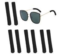 Glasses Comfort Ear Pads,4 Pairs Glasses Ear Cushions,Glasses Arm Covers,Soft Knitted Cotton Ear Pads for Glasses,Glasses Legs Cushions,Eye Glasses Ear Cushions Suitable for Sunglasses,Reading Glasses