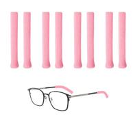 Glasses Ear Cushions,4 Pairs Glasses Arm Covers,Knitted Ear Pads for Glasses,Soft Glasses Arm Cushion,Suitable for Glasses Reading Sports Sunglasses Glasses Grips Behind Ears
