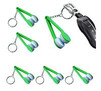 Glasses Fingerprint Cleaner - 2.76x0.79 Inches Six Pack, Spectacle Erasers Including Keyring, Portable Lens Polishing Tool Scratch Free | Handy Eyewear Accessory for Travel Commuting Storage Pocke