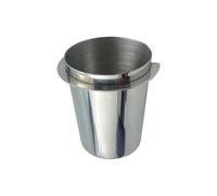 Glasses Finish Coffee Dosing Cup 58mm Diameter 304 Stainless Steel Suitable for Various Brewing Environment Portable Coffee Gear