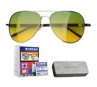 Glasses for night riding, ergonomic eye protection with polarised