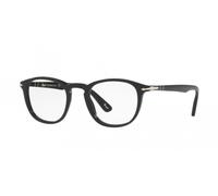 Persol PO3143V 95 Man Optical frames Acetate Black Transparent Round Normal