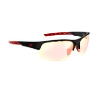 Glasses iridescent red screen photochromic category 0 to 3 children AZR Kromic Izoard Noir TU