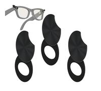 Glasses Lens Cap - Discreet Privacy Protection, Lightweight Clear Protector, Reusable Adhesive Layer | Quick Installation Removal for Use