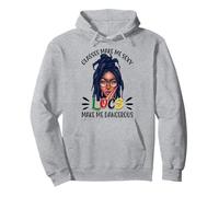 Glasses Make Me Sexy Locs Make Me Dangerous Pullover Hoodie