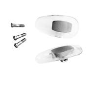 Glasses Nose Pads Replacement for Gucci Eye Glass Sunglass Frames with Screws Screwdriver Set 14mm (Silver)