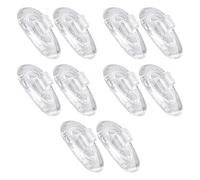Glasses Nose Pads, Replacement Silicone Spectacle Push On Noses Pads, Push-in Fitting Adhesive Noses Pad for Eyeglasses Sunglasses Spectacles Cushions for Nose Support