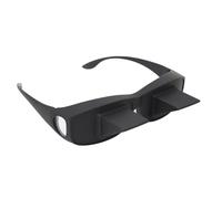 Glasses Optical Glass High Definition Bed Prism Spectacles for Lying Down Reading Black