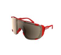 Poc Devour Ultra Sunglasses Red Clarity Trail/Partly Sunny Silver/CAT2