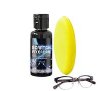 Glasses Remover Scratch - Polishing Liquid Cleaner | Eye Lens Remover for Eyes with Sponge | Glass Chopper for Window, Screen, Phone, Watch, Sunglasses, Camera