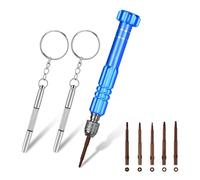 Glasses Repair Kit Screwdriver, 6 in 1 Screwdriver Set for Watches, Eyeglasses, Sunglasses, Electronics, Mobile Phones