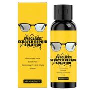 Glasses Scratch Remover & Cleaner Spray Kit,Effective Lens Repair Formula for Eyeglasses, Sunglasses,Includes Scratch Remover, Glass Cleaning Cloth & Wipes,Purpose Glass & Window Cleaner Spray
