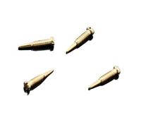 Glasses Screw 600 Pcs Gold Stainless Steel Spring Hinge Screws for Eyeglasses for Eyeglasses, Sunglasses, and Rimless Glasses(Gold 2.0x1.4x6.4mm)