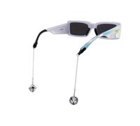 Glasses shell Pit Viper Dice Silver One size