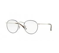 Glasses Spectacles frame Ray Ban RX3447V ROUND METAL blue silver 2970
